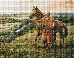 Алмазная мозаика - Казацкий дух ©Сергей Лобач