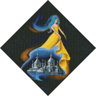 Алмазна мозаїка - Берегиня м. Ковель ©mosyakart