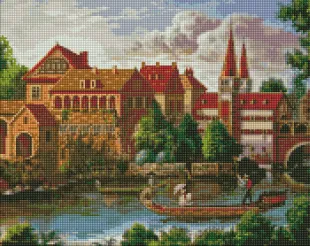 Diamond mosaic - Italian romance ©Sergey Lobach