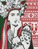 Алмазна мозаїка - Чарівна українка ©upillustration