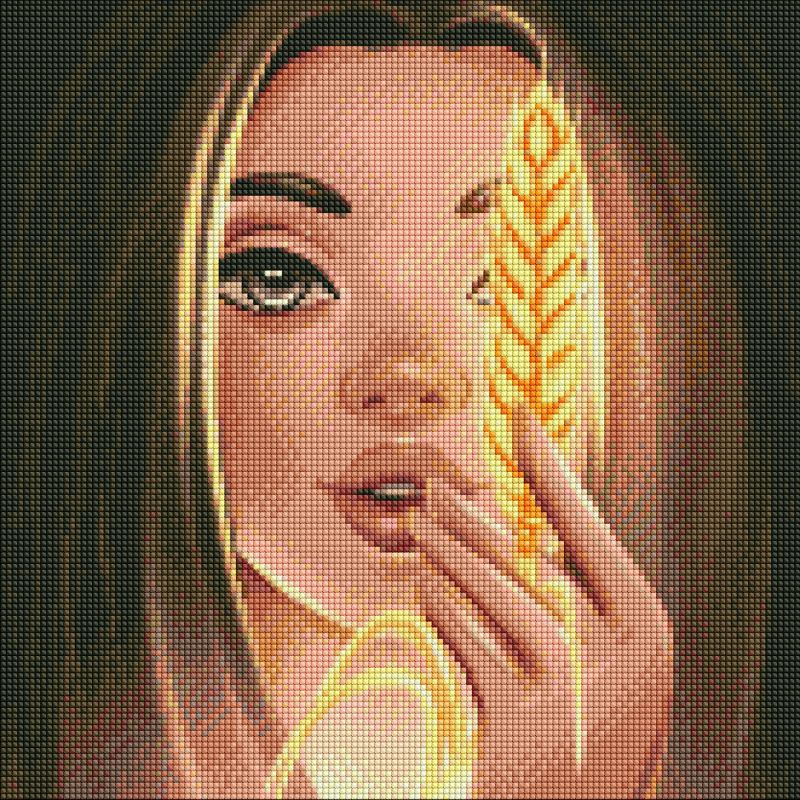 Алмазная мозаика - Пшеница ©krizhanskaya