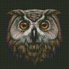 Diamond mosaic - Bird of wisdom