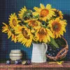 Diamond mosaic - Bright sunflowers