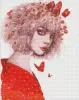 Алмазная мозаика - Поцелуй бабочек ©lesya_nedzelska_art