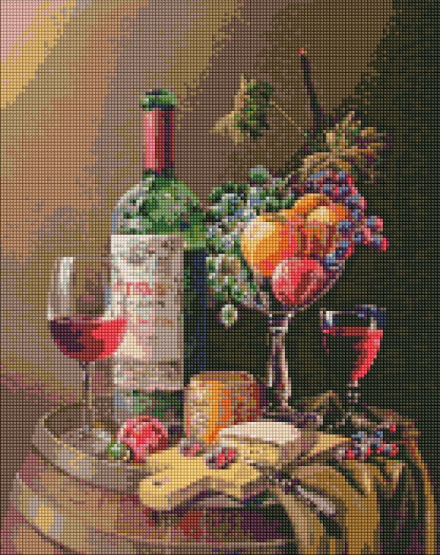 Алмазна мозаїка - Романтична вечеря ©MariaGordeevaART