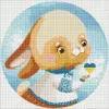 Diamond mosaic - Bunny ©Katerina Valeriyva