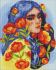 Diamond mosaic - Blue-eyed spring ©lesya_nedzelska_art
