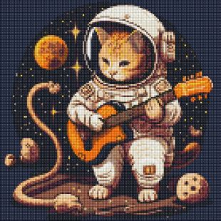 Алмазная мозаика - Космические мелодии ©pravda.dmtr