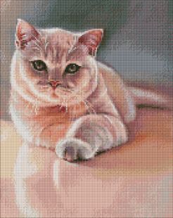 Diamond mosaic - Favorite furry ©Julia Tomesko