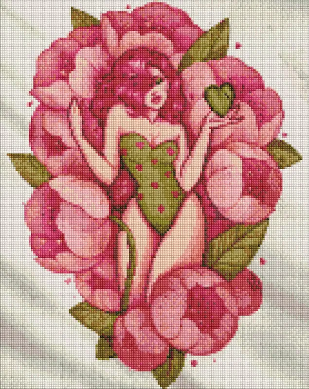Diamond mosaic - The tenderness of spring ©lesya_nedzelska_art