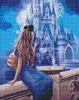 Diamond mosaic - In the world of magical dreams with hologram rhinestones (AB) ©Kira Corporal