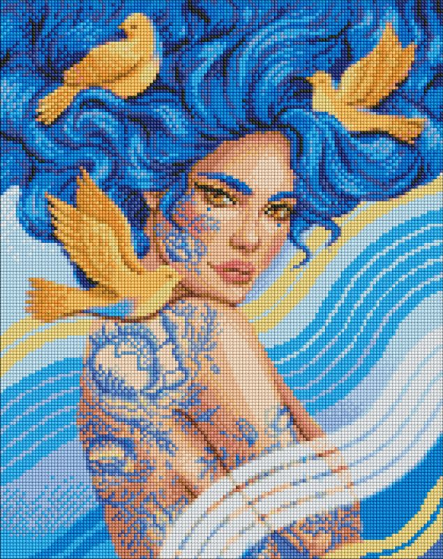 Алмазна мозаїка - Птахи щастя ©pollypop92
