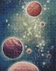 Diamond mosaic - Movement of the planets with hologram rhinestones (AB) ©Svitlana Terenchuk