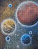 Diamond mosaic - Mysterious space with hologram rhinestones (AB) ©Svitlana Terenchuk