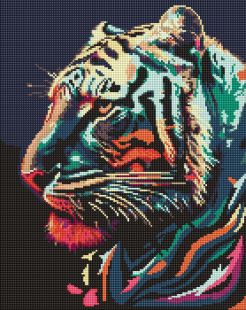 Diamond mosaic - Predatory handsome ©art_selena_ua