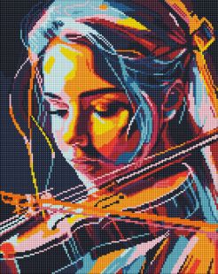 Алмазна мозаїка - Віртуозна скрипалька ©art_selena_ua