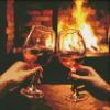 Diamond mosaic - Warm up by the fireplace ©art_selena_ua