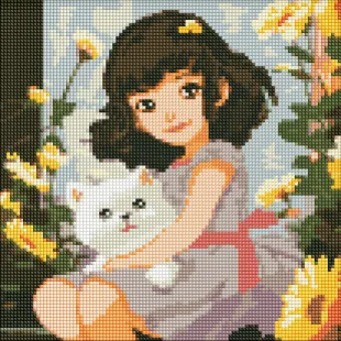 Алмазна мозаїка - У теплих обіймах ©art_selena_ua