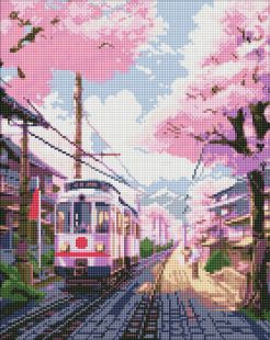 Diamond mosaic - The city in the morning ©art_selena_ua