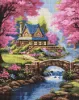 Diamond mosaic - A house in flowers ©art_selena_ua