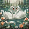 Алмазная мозаика - Лебединая верность ©art_selena_ua