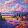 Diamond mosaic - The lavender field ©art_selena_ua