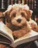 Diamond mosaic - Fluffy reader ©art_selena_ua