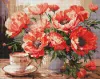 Diamond mosaic - Bouquet with poppies ©art_selena_ua