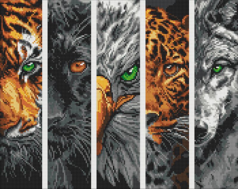 Diamond mosaic - The predators ©art_selena_ua