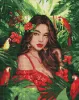 Diamond mosaic - A tropical princess ©art_selena_ua