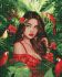 Diamond mosaic - A tropical princess ©art_selena_ua
