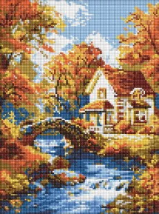 Алмазна мозаїка - Затишок у природі ©art_selena_ua