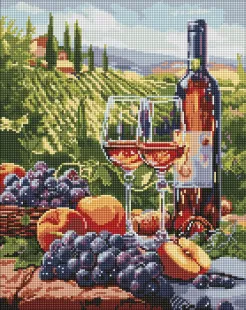 Diamond mosaic - Fruit wine ©art_selena_ua