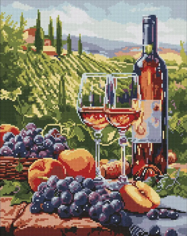 Diamond mosaic - Fruit wine ©art_selena_ua