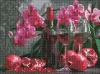 Diamond mosaic - Wine and orchids ©art_selena_ua