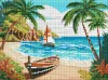 Diamond mosaic - Ocean coast ©art_selena_ua