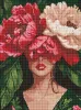 Diamond mosaic - Mysterious peonies ©victoria_art___