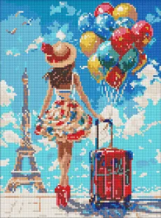 Алмазна мозаїка - Перша подорож ©art_selena_ua