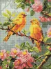 Diamond mosaic - Spring Canaries ©art_selena_ua