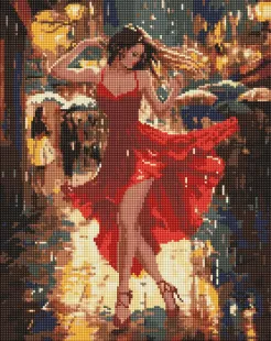 Алмазна мозаїка - Танець під дощем ©art_selena_ua