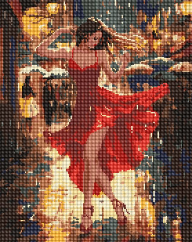 Алмазна мозаїка - Танець під дощем ©art_selena_ua
