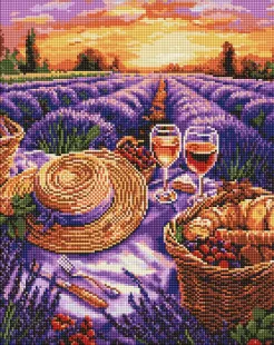 Diamond mosaic - The purple horizon ©art_selena_ua