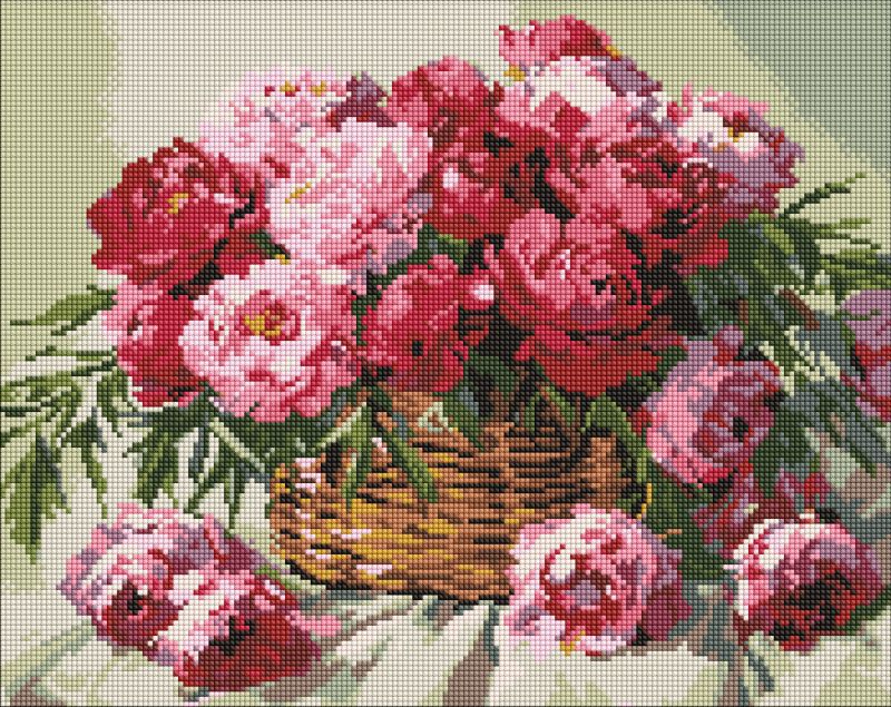 Diamond mosaic - The melody of flowering ©art_selena_ua