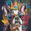 Diamond mosaic - Bright bulldog ©art_selena_ua