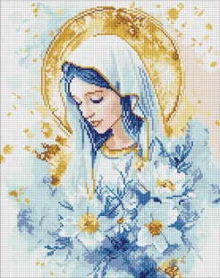 Diamond mosaic - Heavenly Mary ©art_selena_ua