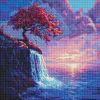 Diamond mosaic - Sakura in the stream ©art_selena_ua