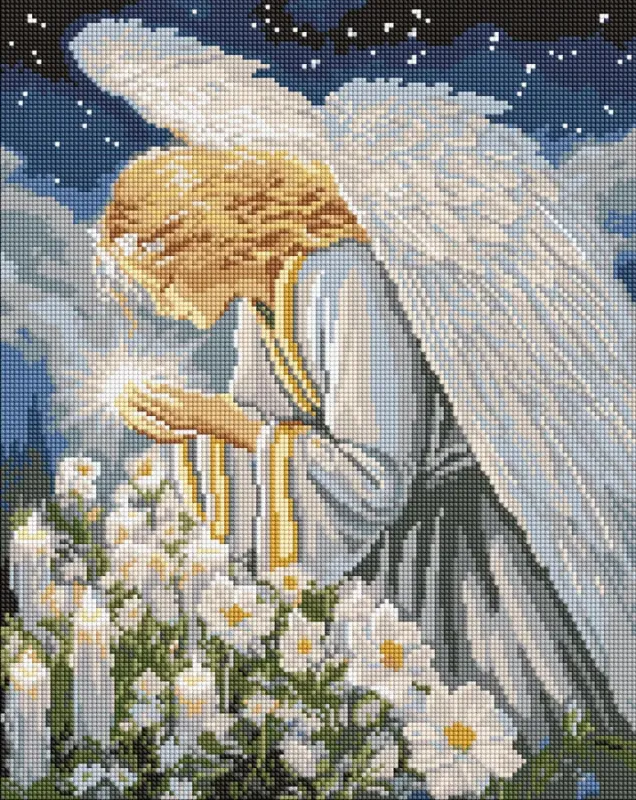 Алмазна мозаїка - Молитва янгола ©art_selena_ua