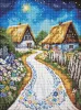 Diamond mosaic - Hut ©art_selena_ua
