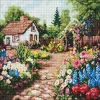 Diamond mosaic - Flower beds near the house ©art_selena_ua