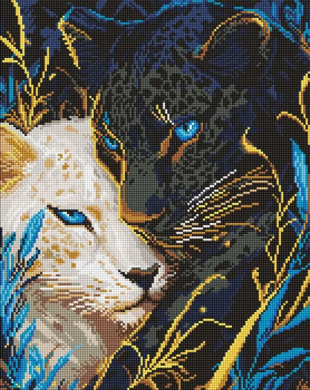 Алмазна мозаїка - Інь ян ©art_selena_ua